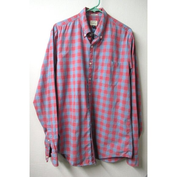 J Crew Men's Cotton Oxford LT Button Down Lightweight Long Sleeve Casual Shirt - Picture 1 of 7